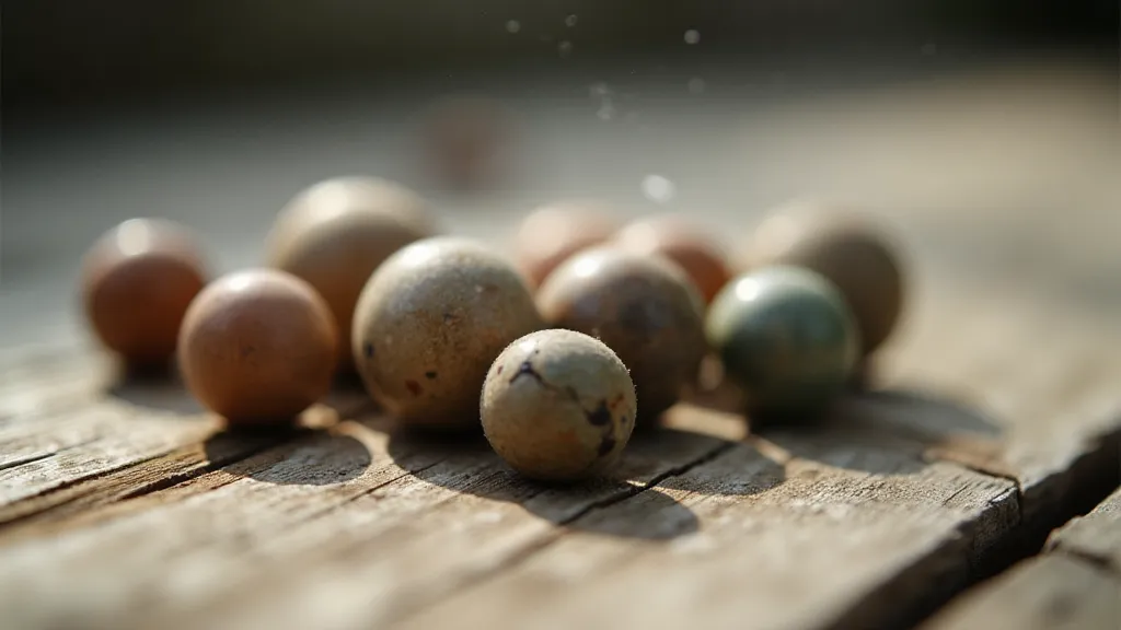 Antique Clay Marbles