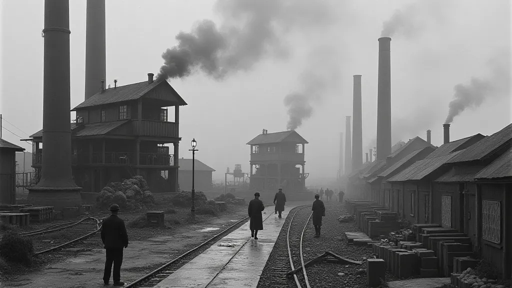 19th-century glass marble factory